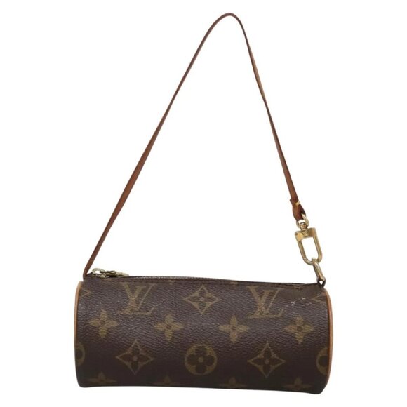 LOUIS VUITTON Monogram Papillon Pouch LV Auth 132871 - Picture 2 of 16